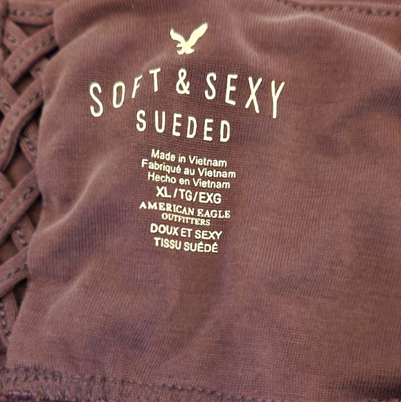 American Eagle Soft & Sexy Purple Tank - Picture 4 of 4